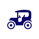 Vintage car icon representing antique vehicle repair services at Wilson Auto Repair, emphasizing expertise in pre-1950s automotive restoration and custom fabrication.