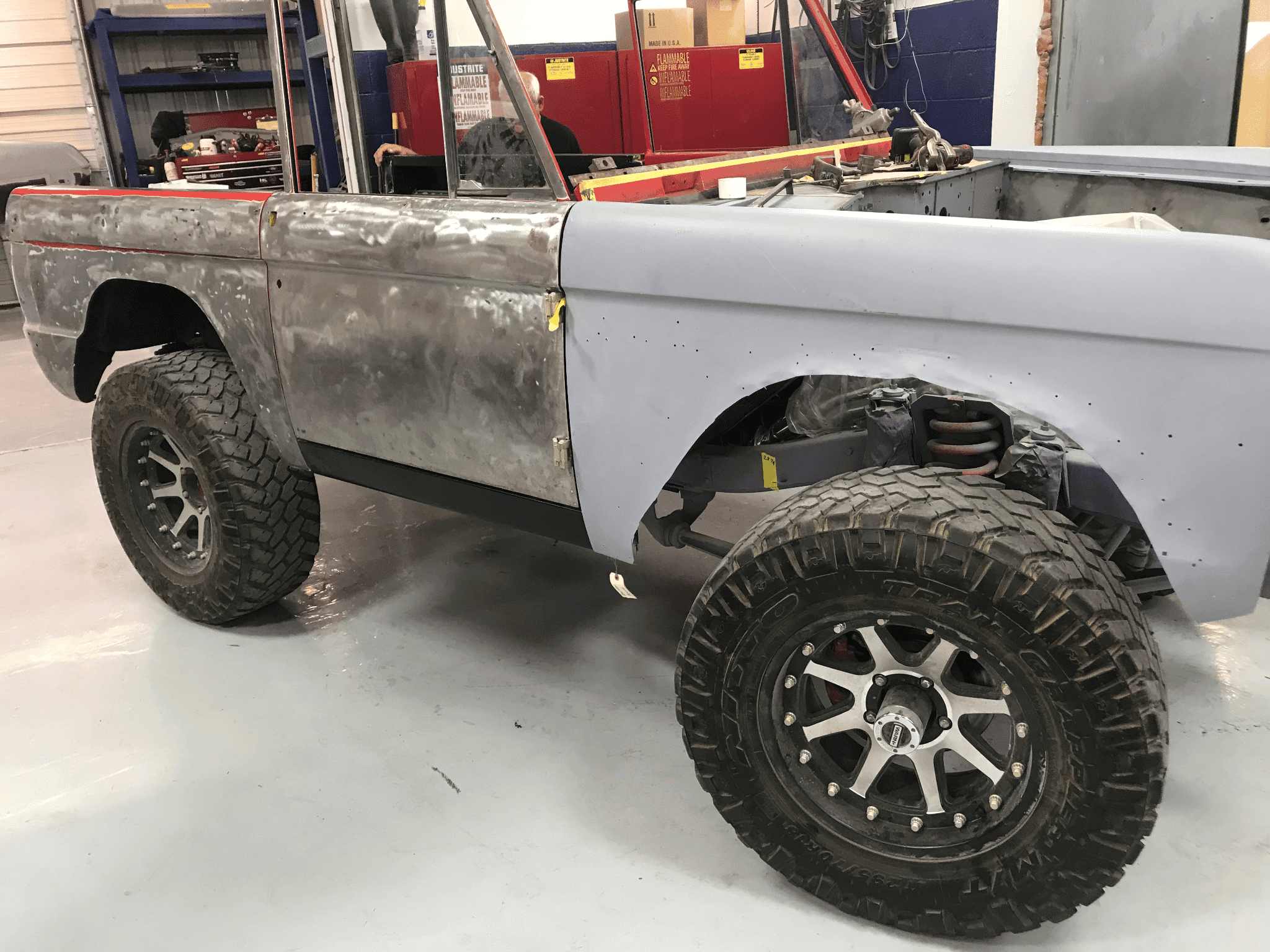 Frame-off Bronco Restoration